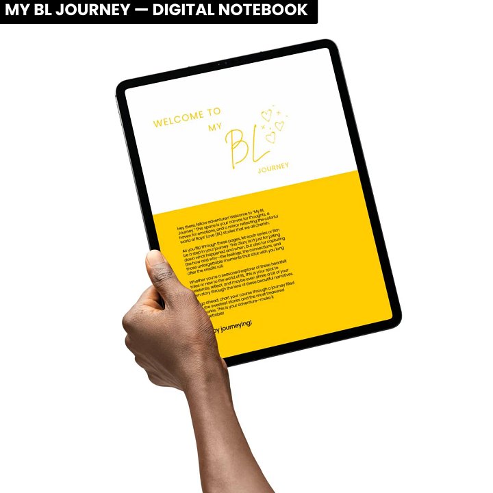 My BL Journey — Digital Notebook (PDF, Unlimited pages) product image (2)