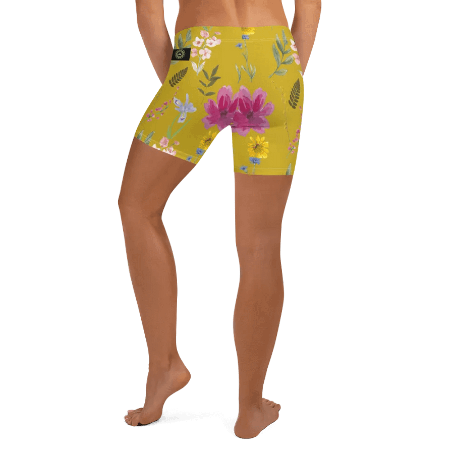 Botanical Bliss All-Over Print Shorts product image (4)