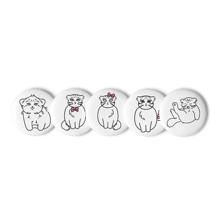 Manul Pin Set 2 product image (2)