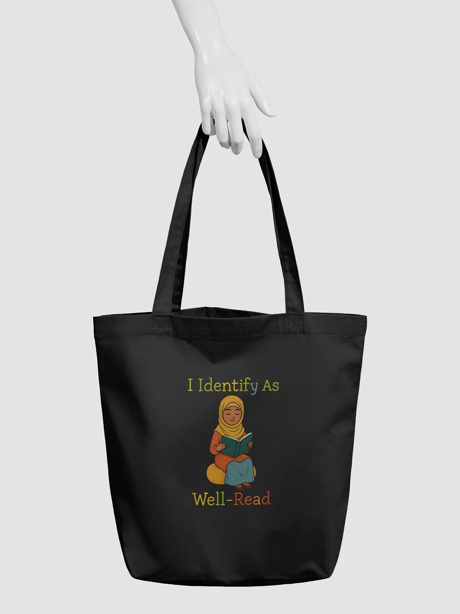 I Identify as Well-Read Muslim Girl Reading Tote product image (3)