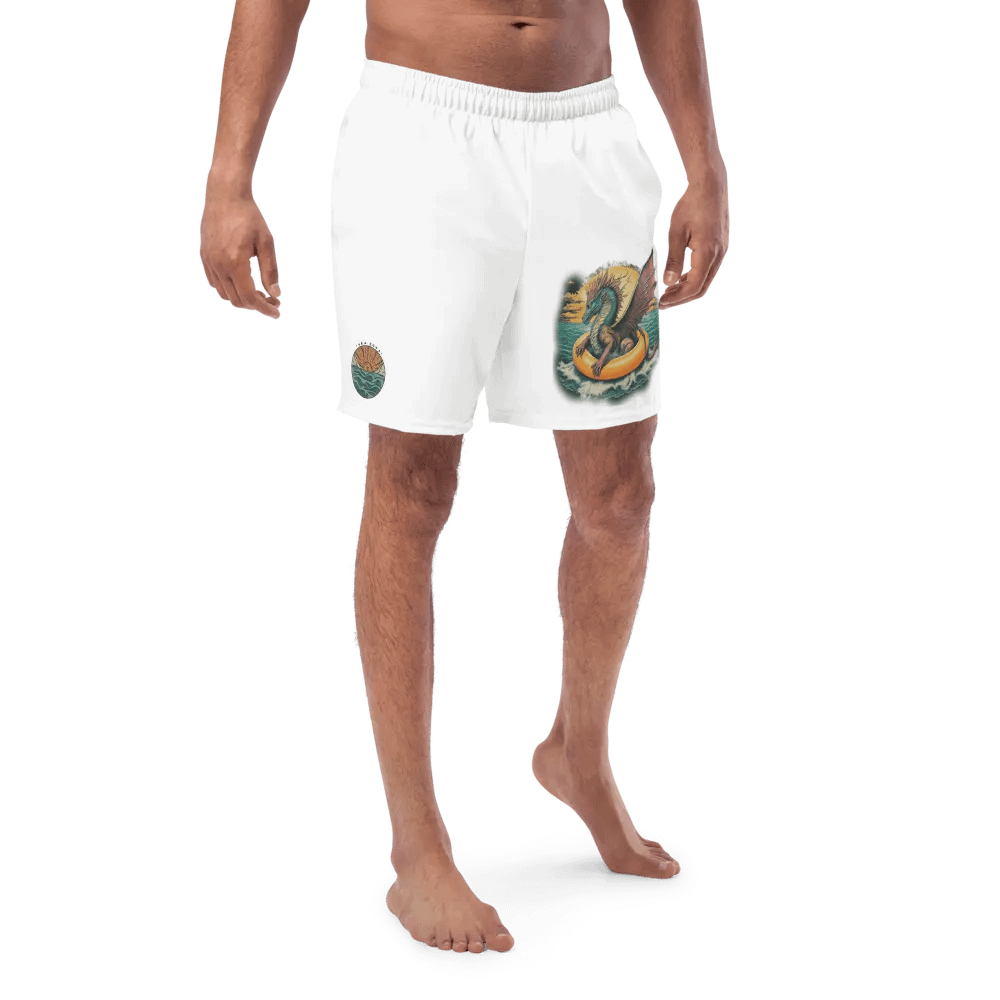 Dragon All-Over Swim Trunks product image (1)