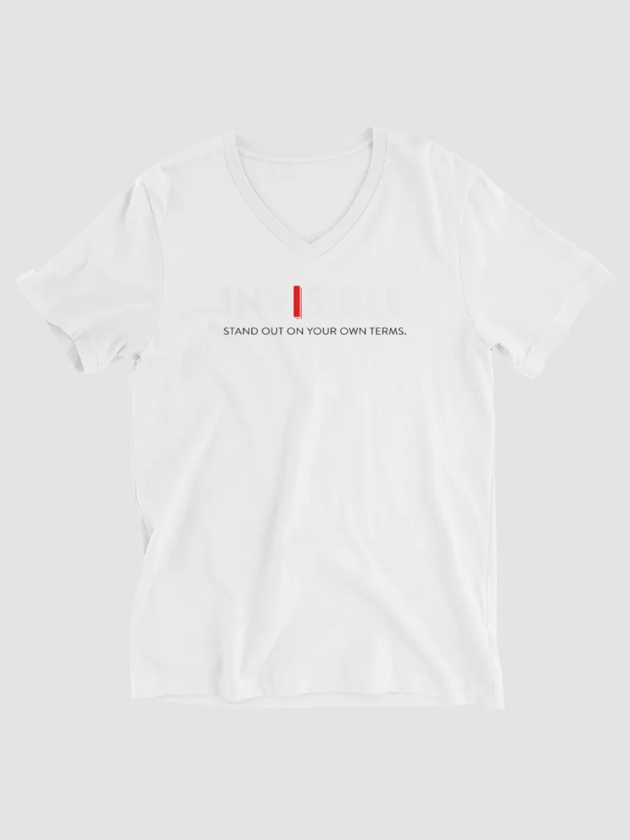 "Define Your Style" Unisex Short Sleeve V-Neck T-Shirt product image (2)