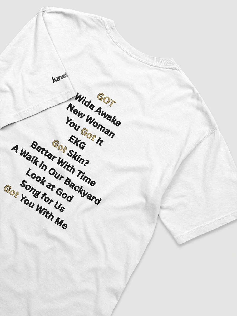 GOT Album Tee (white) product image (6)