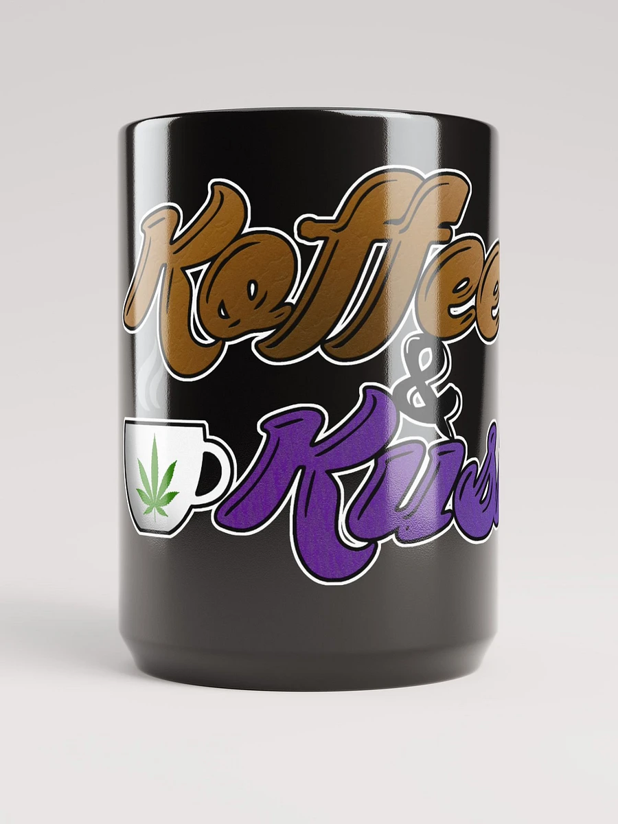 Koffee & Kush 15oz Mug (Black) product image (5)