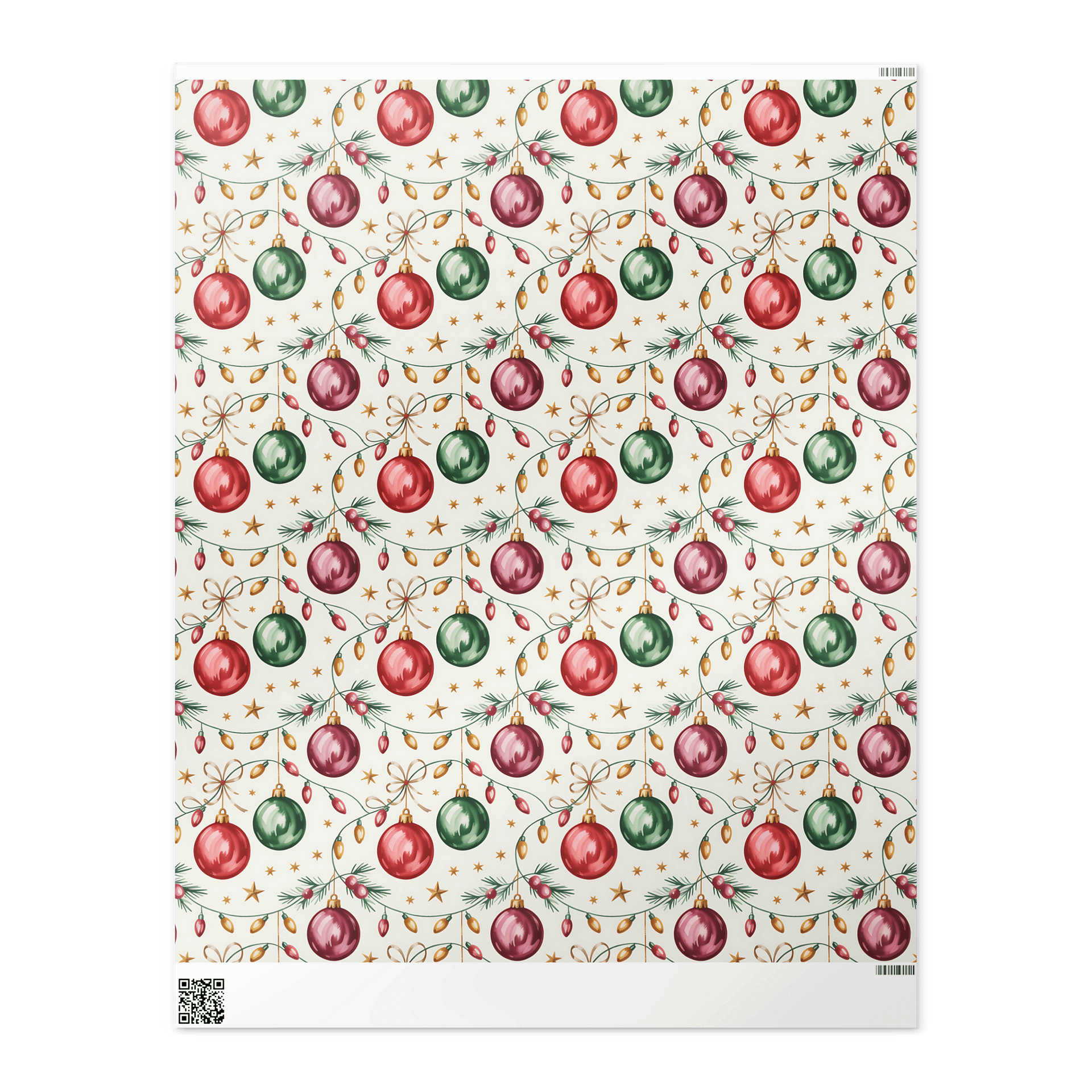 Christmas Lights Wrapping Paper product image (2)
