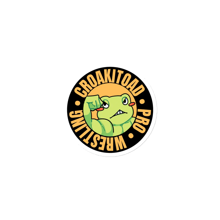 Croakitoad Pro Wrestling Magnet product image (1)