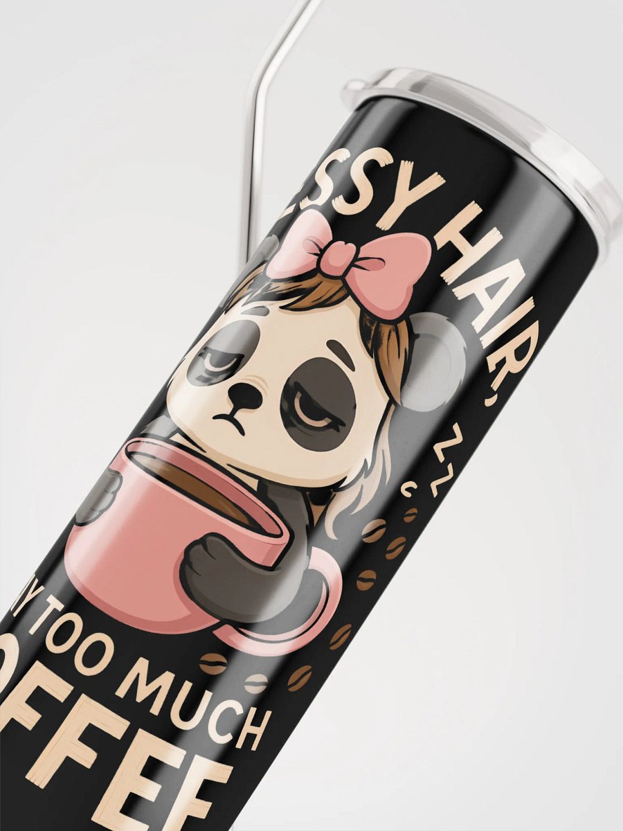Panda Coffee Lover Stainless Steel Tumbler product image (4)