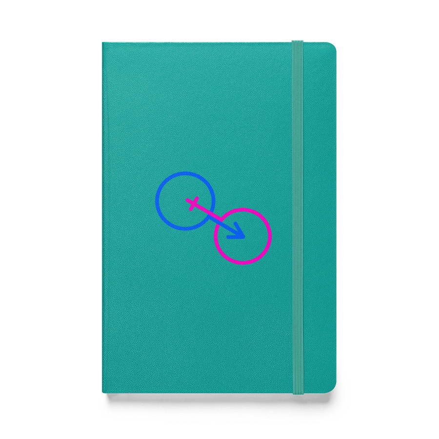 Traditional Gender Symbols Hardcover Journal product image (1)