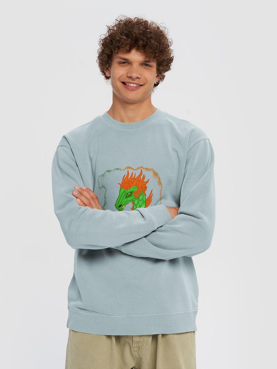 Fiery Dragon Head Unisex Sweatshirt product image (3)