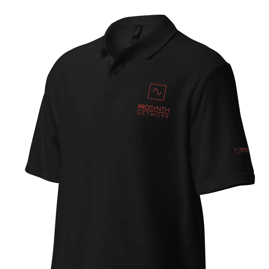 Pro Synth Network Unisex Pique Polo Shirt product image (4)