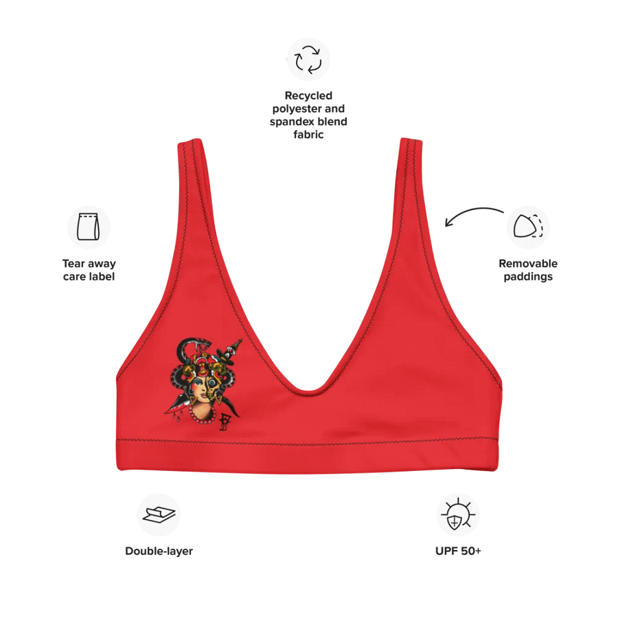 Landlubber Lewy’s Undead Travelling Woman Bikini Top product image (9)