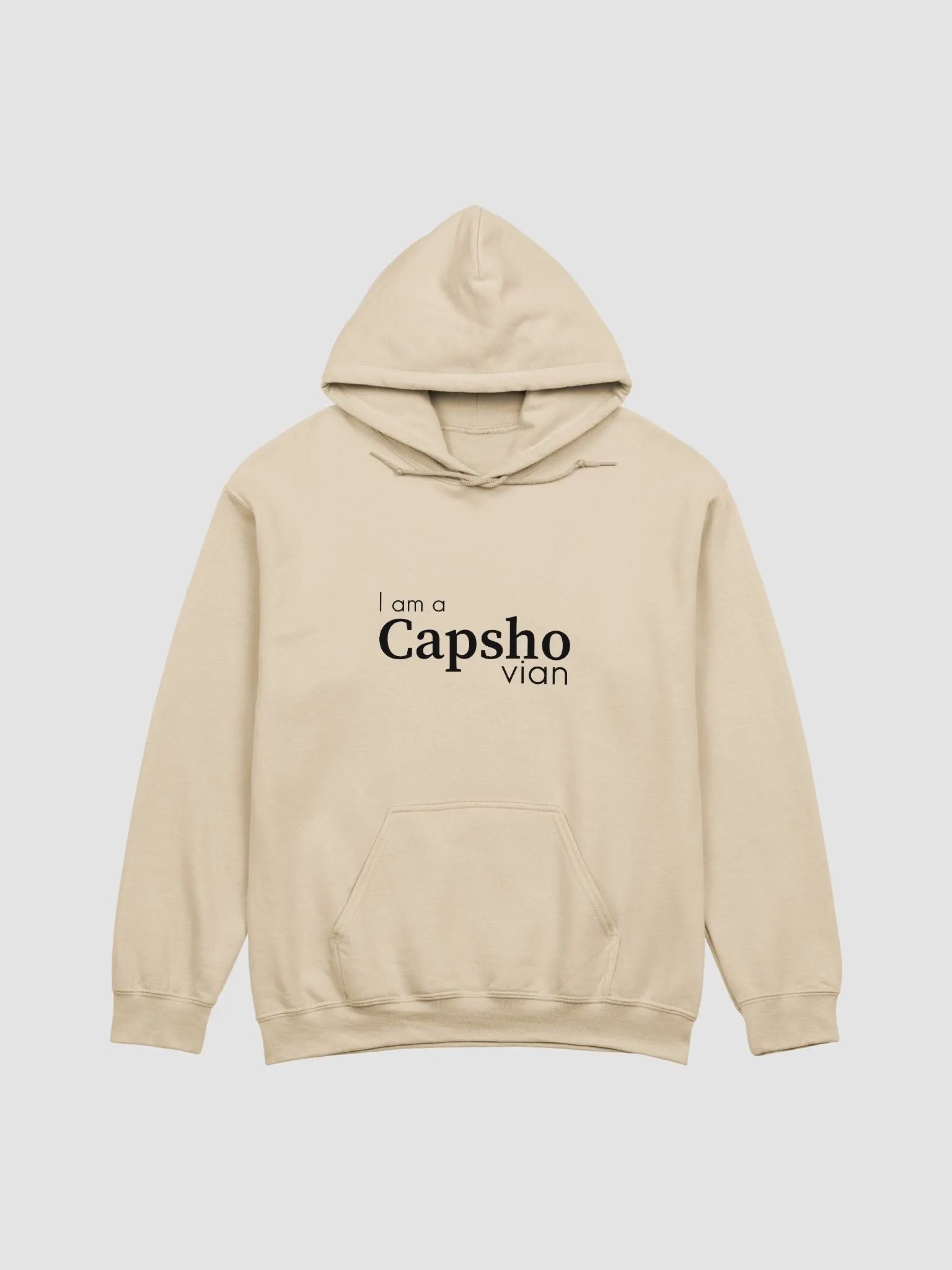 The "Certified Capshovian" Comfort Hoodie product image (1)