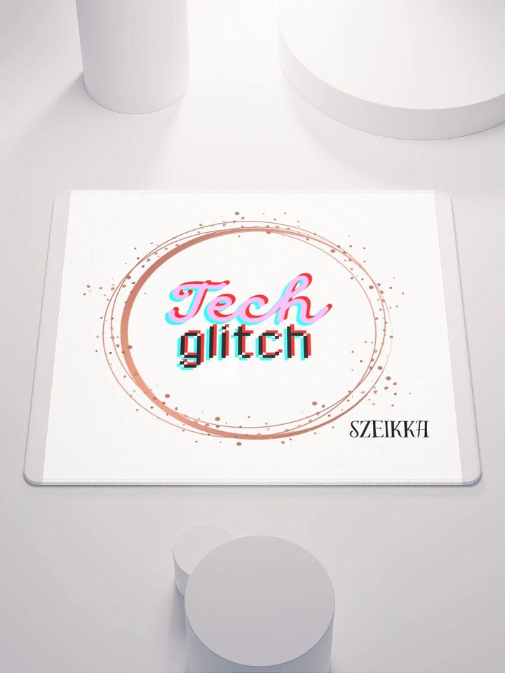 Tech Glitch Gaming Mouse Pad product image (2)