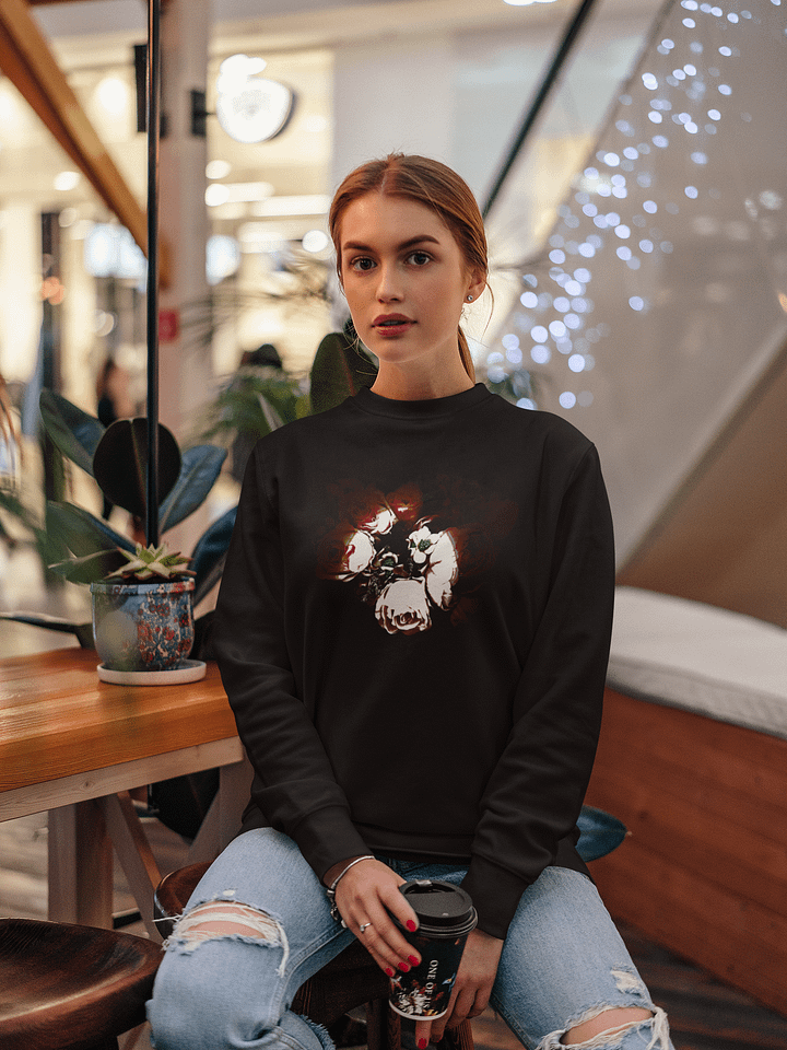 Abstract Rose Unisex Sweatshirt product image (1)