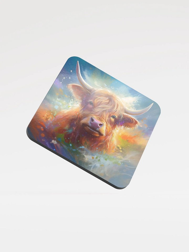 Highland Cow (2) Coaster product image (1)