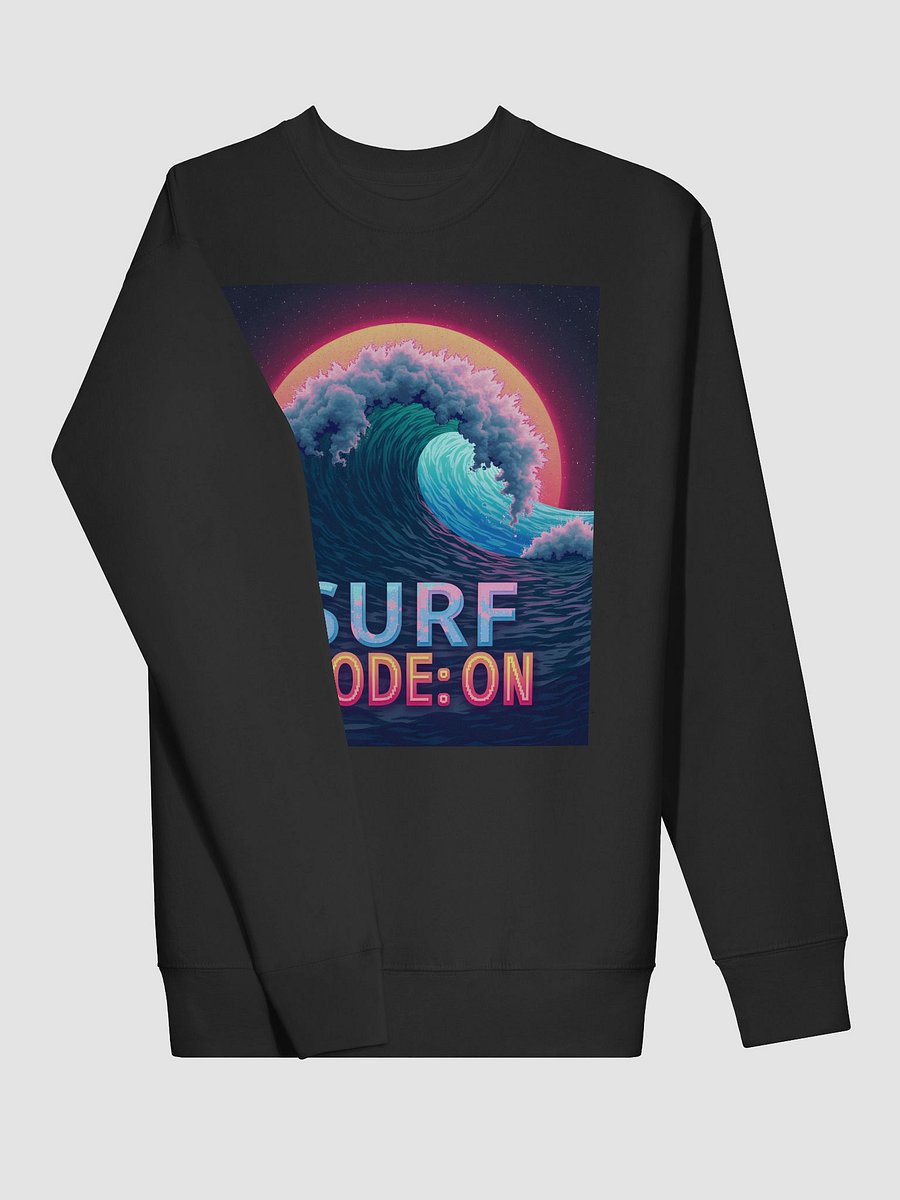 Sunset Surf Mode Premium Sweatshirt product image (3)