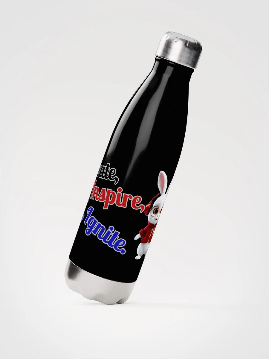 Innovate, inspire, Ignite. Illustration design -Stainless Steel Water Bottle product image (2)