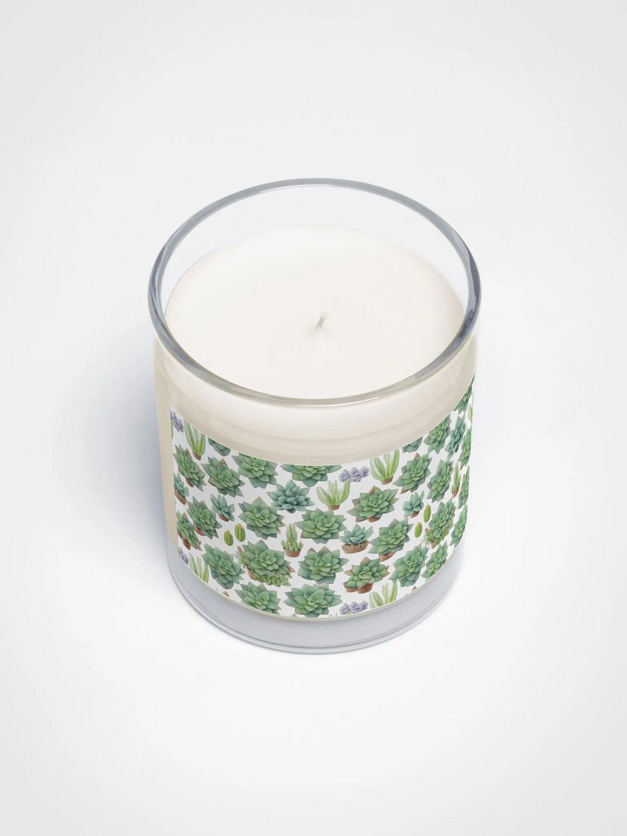 Rose Succulent Candle product image (3)