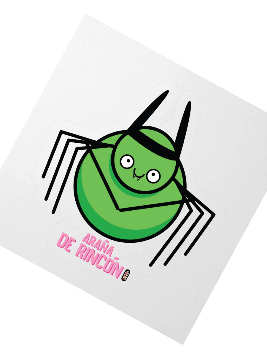 Araña de Rincón - Sticker (Kiss Cut) product image (2)