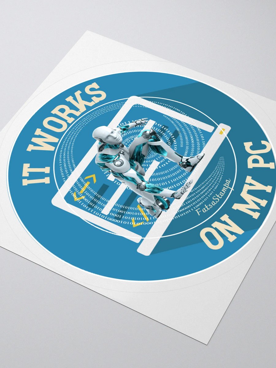 Techy Robo Sticker product image (11)