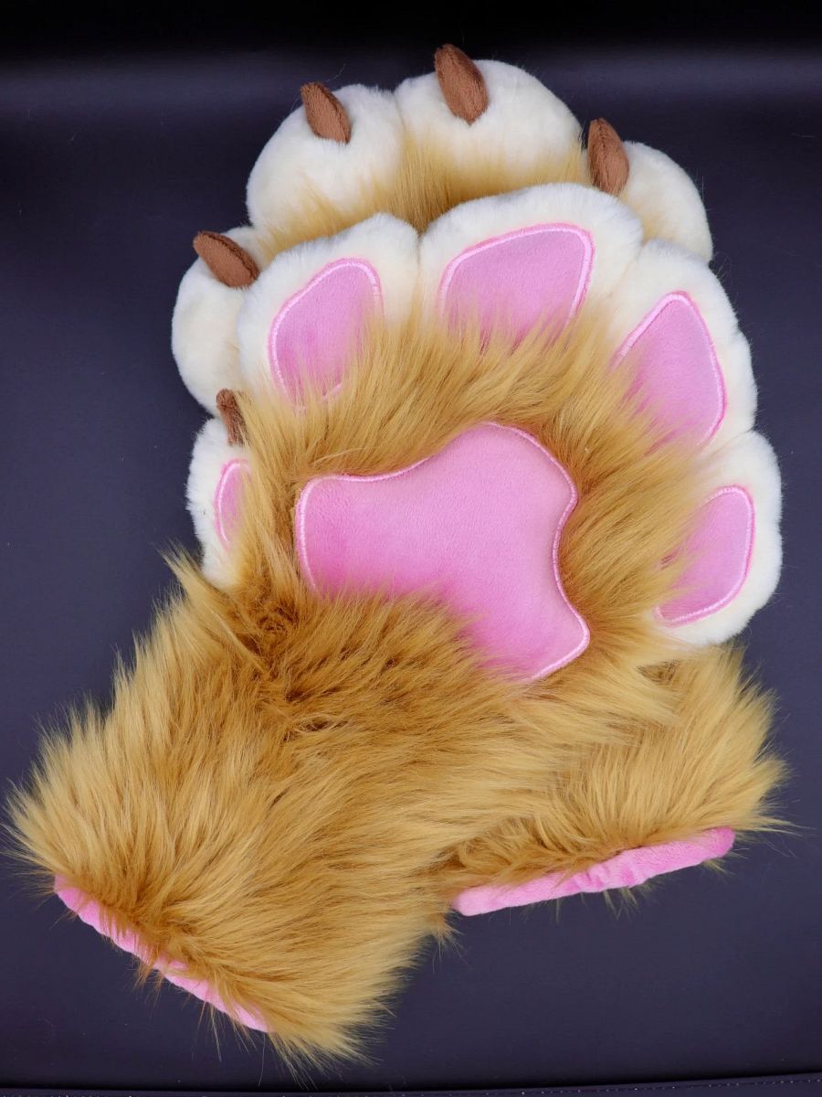 Feral Style Puffy Hand Paw Pattern with Optional Dewclaw [PDF DOWNLOAD] product image (3)