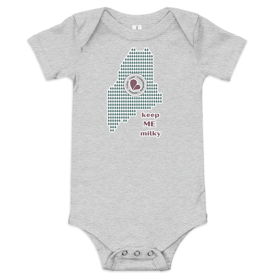 Keep ME Milky Baby Onesie- Green product image (1)