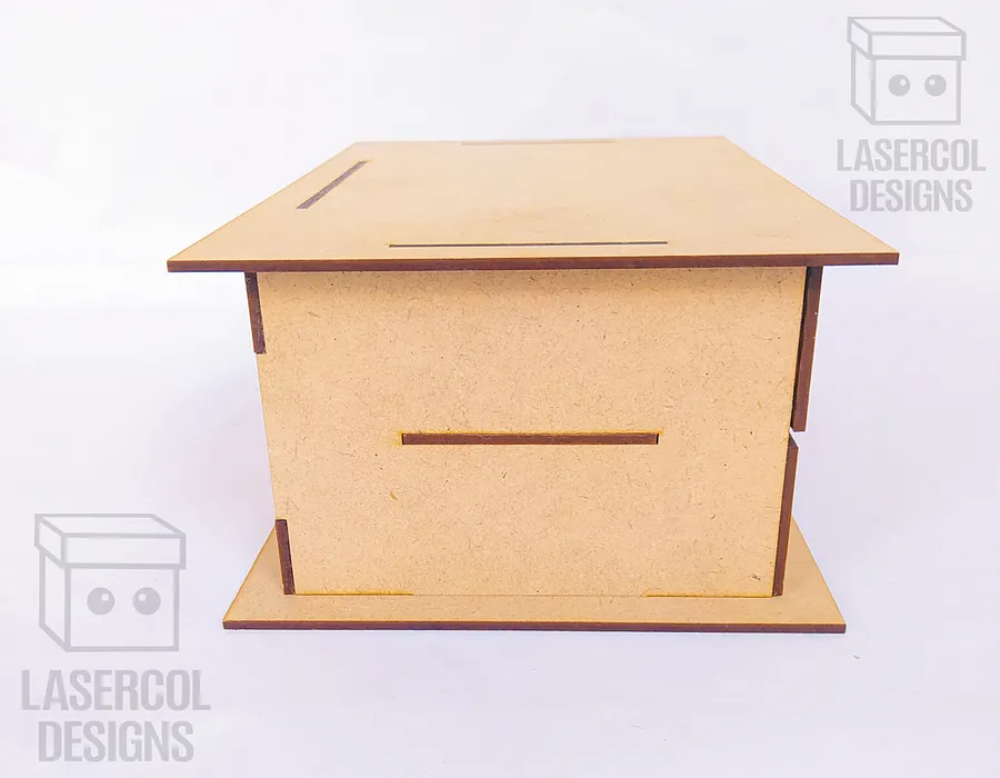2 Drawers Desk Organizer - Laser Cut Files product image (8)