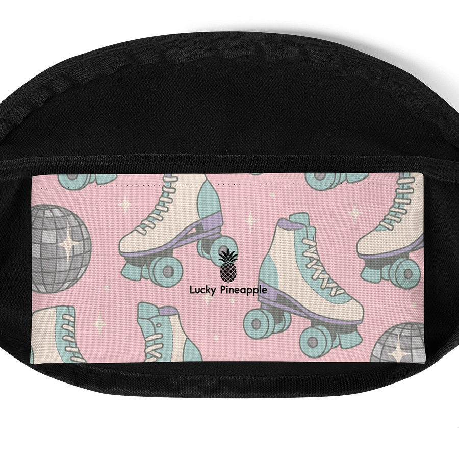 1970's Disco Roller Rink Pastel Pink Fanny Pack (Waist Bag) product image (4)