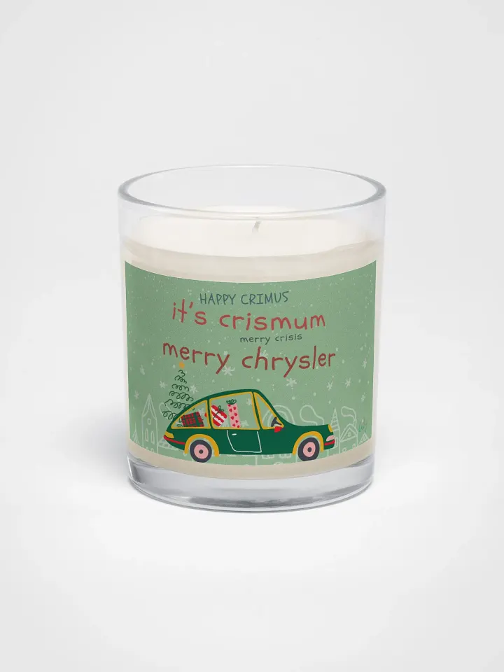 Festive Holiday Soy Wax Candle product image (1)