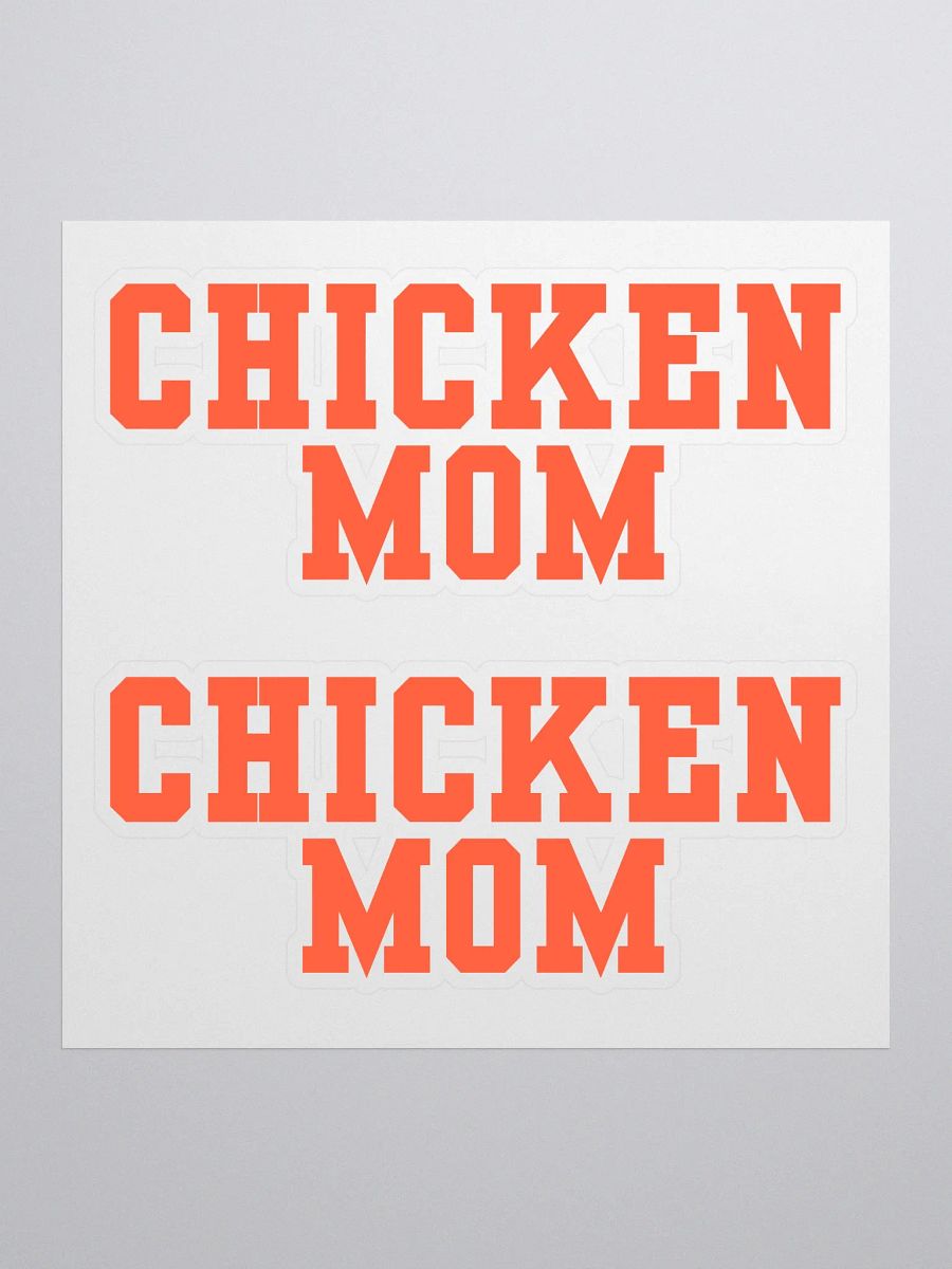 CHICKEN MOM Stickers - 2 pack product image (1)