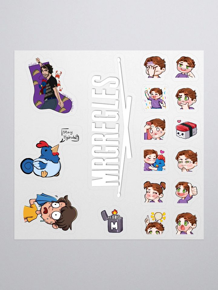 Mrgregles Emote Sticker Pack product image (1)