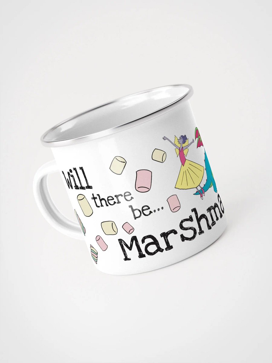 Will there be... Marshmallows? Enamel mug product image (4)