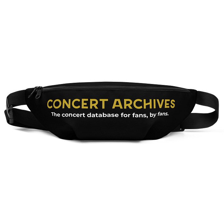 Concert Archives Fanny Pack (Black) product image (1)
