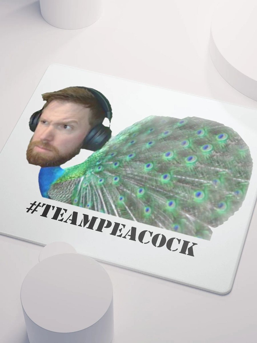 #TeamPeacock Mouse Pad product image (3)