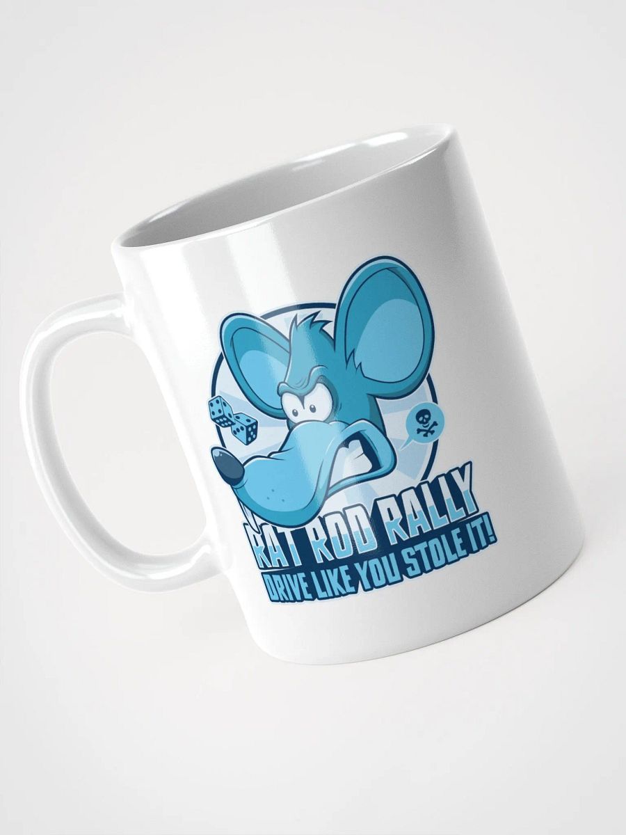 Funny Rat Rod Coffee Mug – Hot Rod Rally Cartoon Cup product image (3)