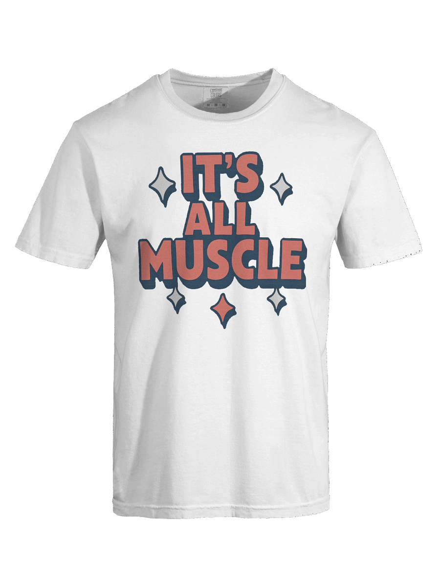 ITS ALL MUSCLE – Retro Typography Design product image (73)