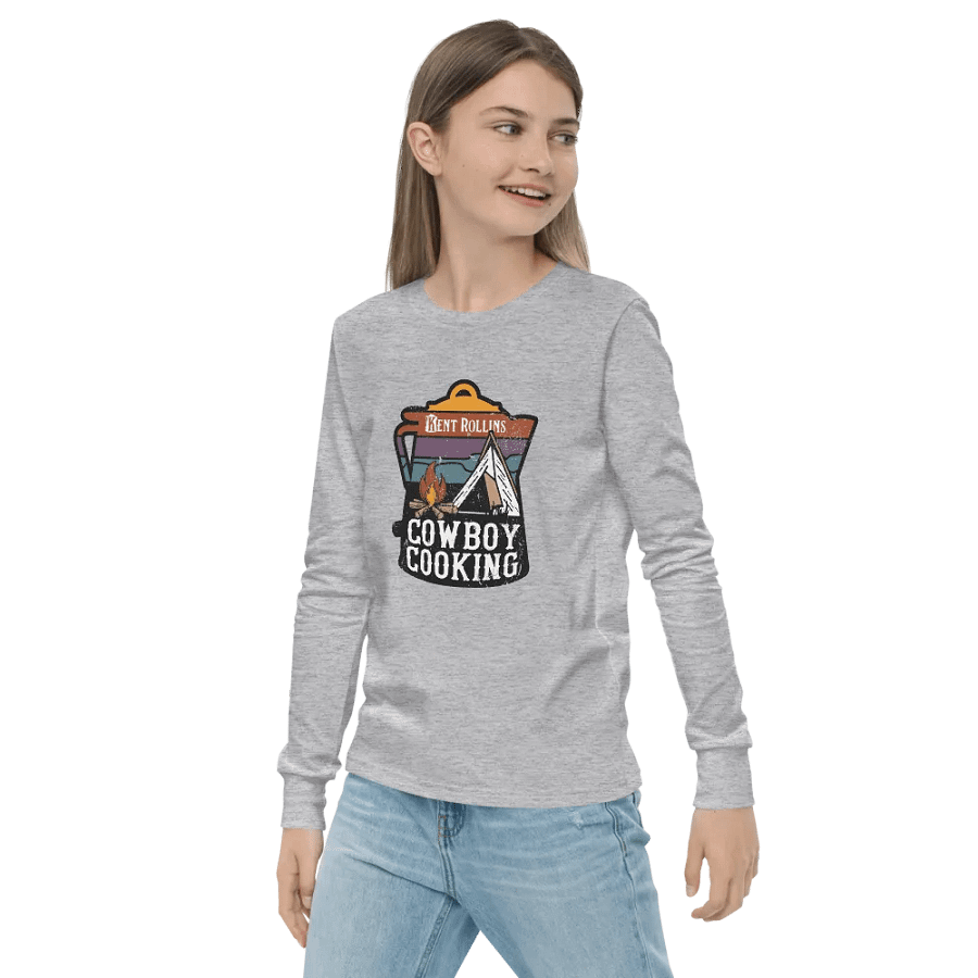 Cowboy Coffee Pot Long Sleeve Kids product image (22)