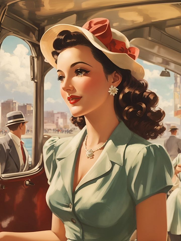 Vintage Swing Music Playlist - 1930s 1940s music (4080 x 2304 px background image) product image (1)