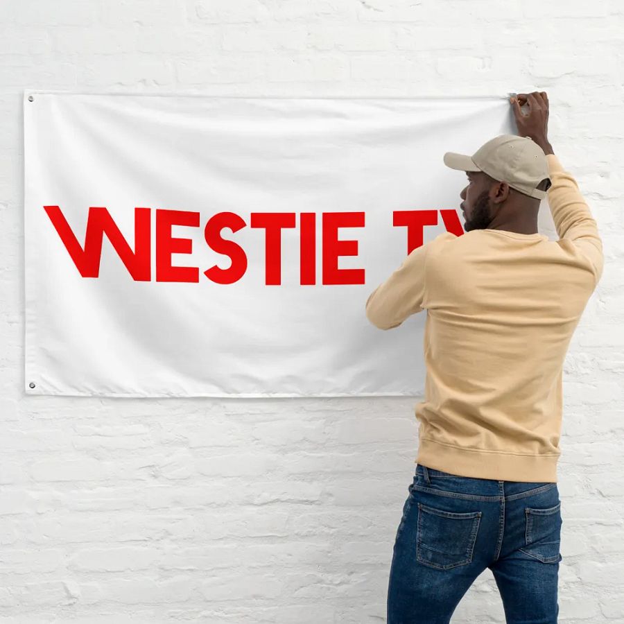 Westie TV Flag product image (11)