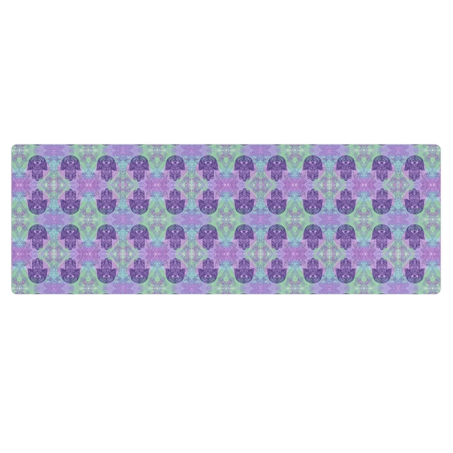 Hamsa Hand Pattern Yoga Mat product image (4)