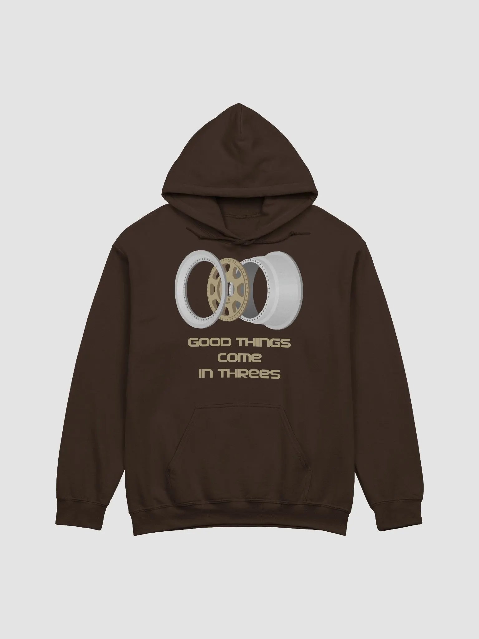Good things come in threes - Hoodie product image (6)