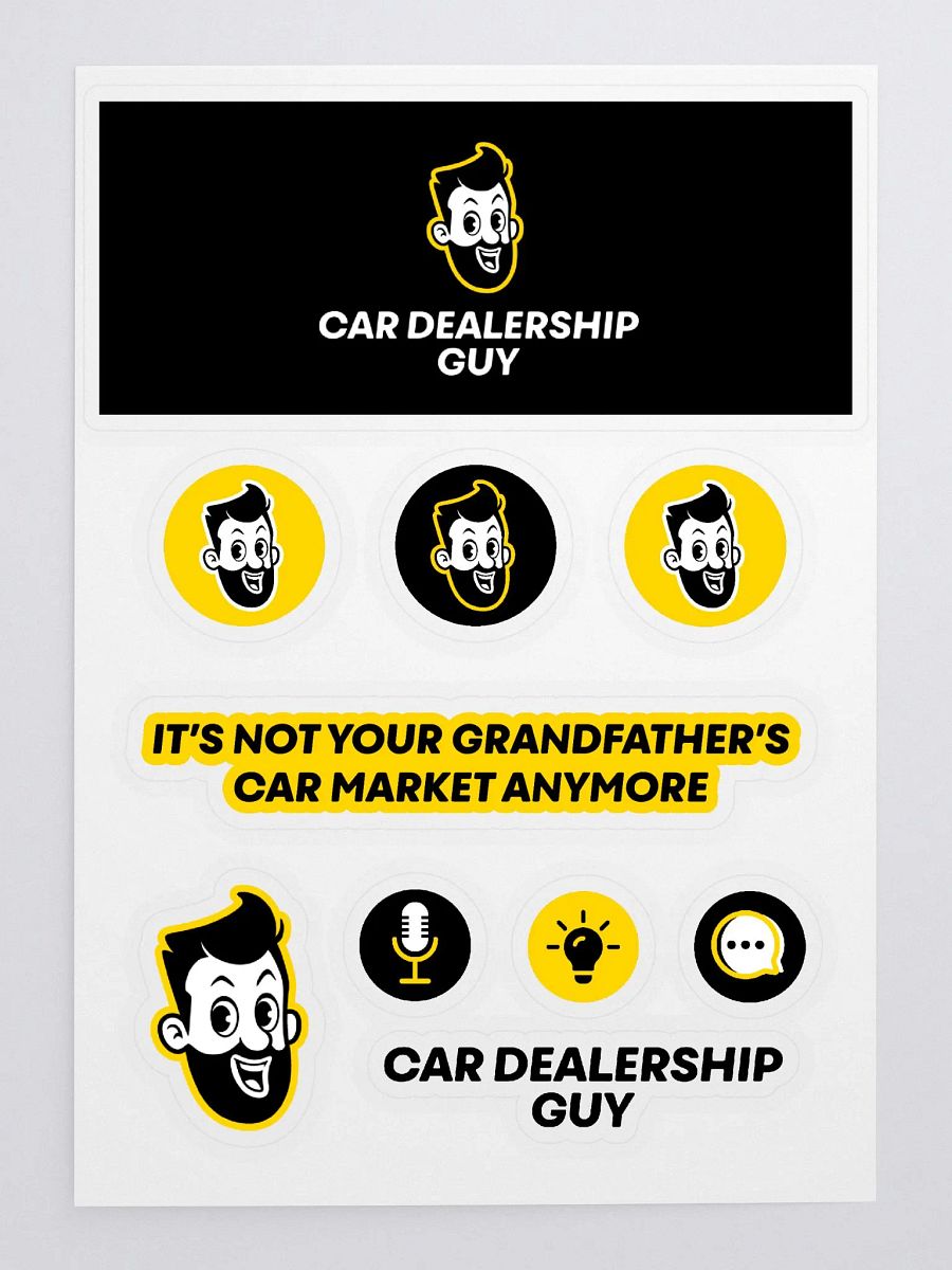 CDG Sticker Sheet product image (3)