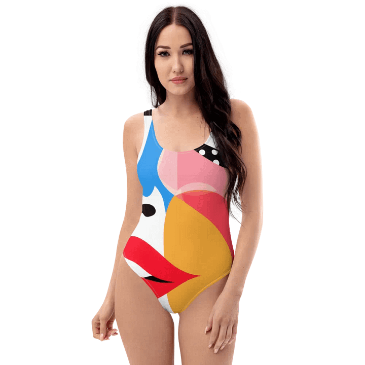 Abstract Vivid Expression All-Over Swimsuit product image (1)
