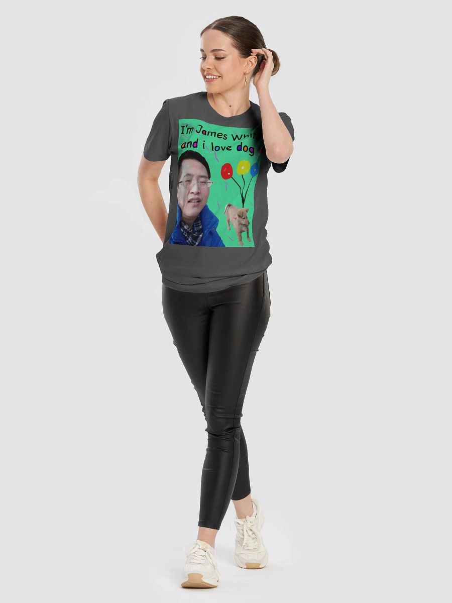 Bella+Canvas Supersoft T-Shirt: i love dog 2.0 product image (7)