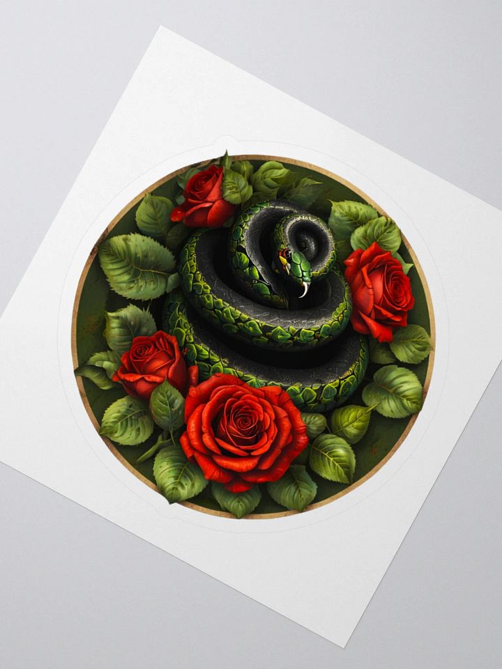 Enchanted Serpent Kiss Cut Stickers product image (2)