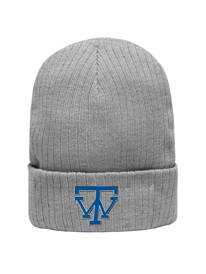 TW Logo Ribbed Knit Beanie product image (1)