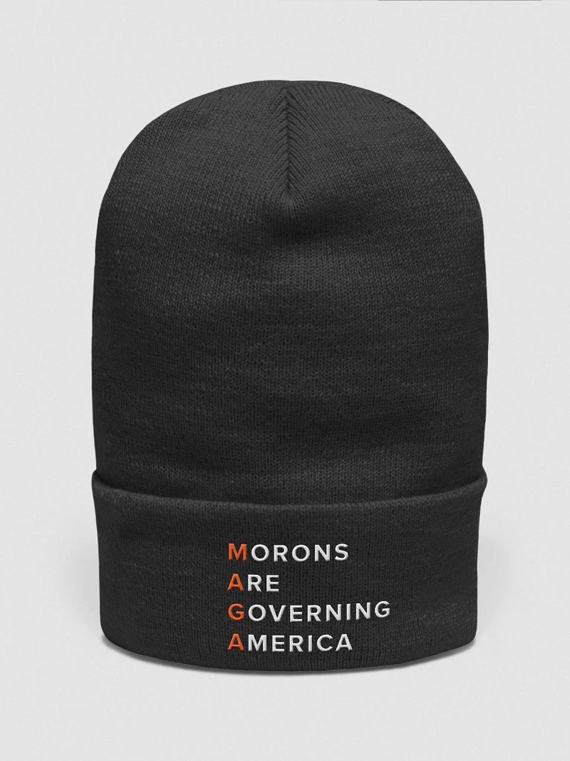 MAGA Acrostic Cuffed Beanie