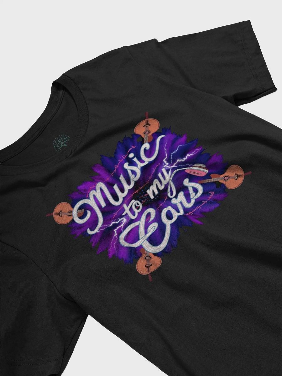 Graphic Grove 'Music to my Ears' Music Lover T-Shirt - Unisex product image (5)