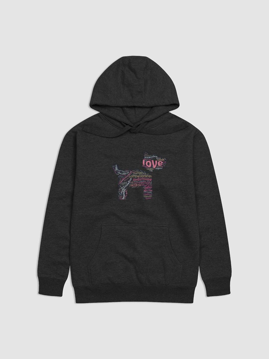 Dog Love in Words Heritage Premium Hoodie product image (3)