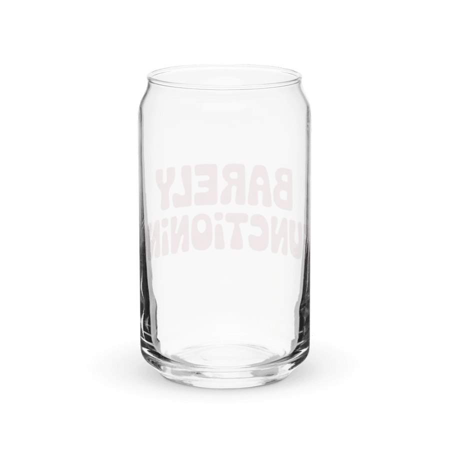 Barely Functioning Can-Shaped Glass product image (6)